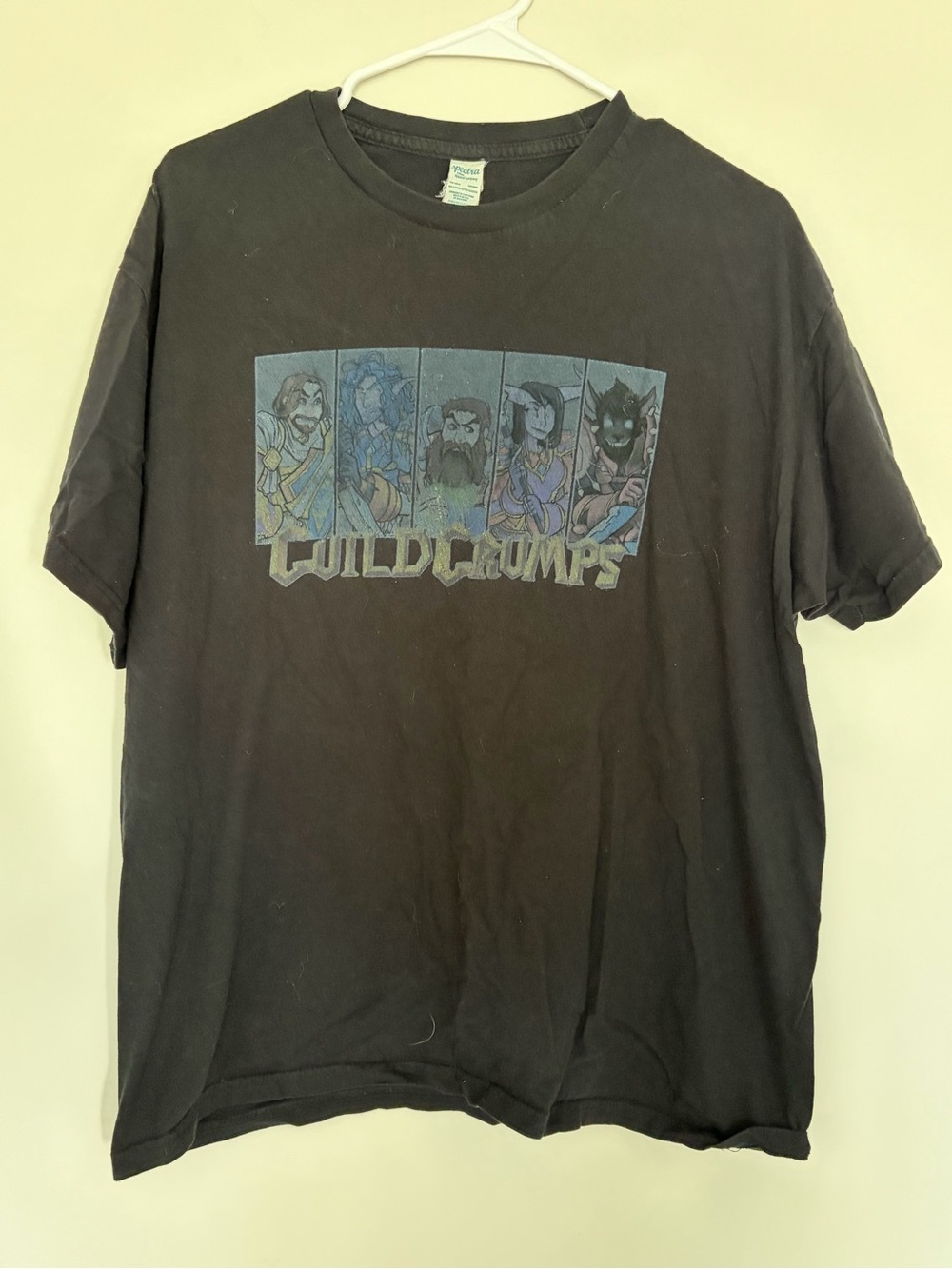 Game Grumps Guild Grumps Graphic T-Shirt Black Men’s Size Large